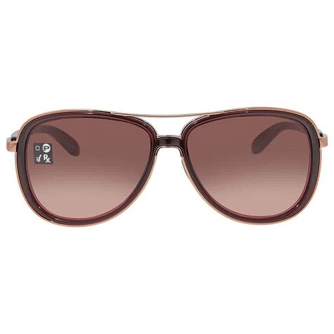 oakley women's oo4129 split time aviator sunglasses